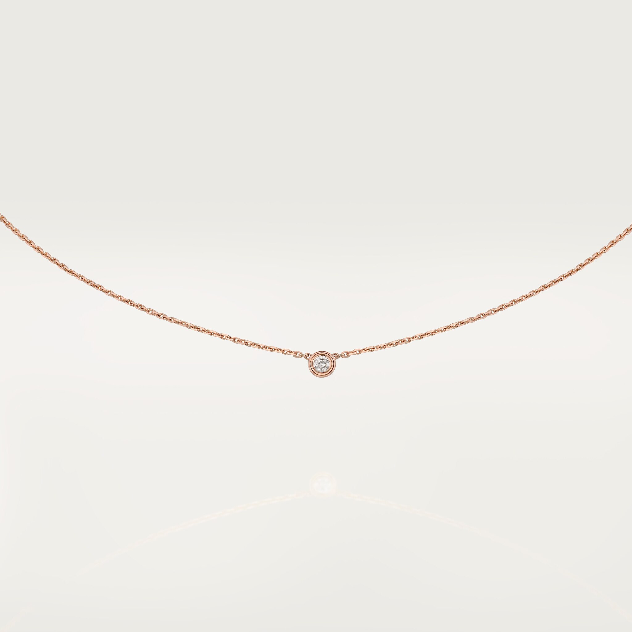 까르띠에 다무르 펜던트, 브릴리언트 컷 다이아몬드, 미니(mini) 모델