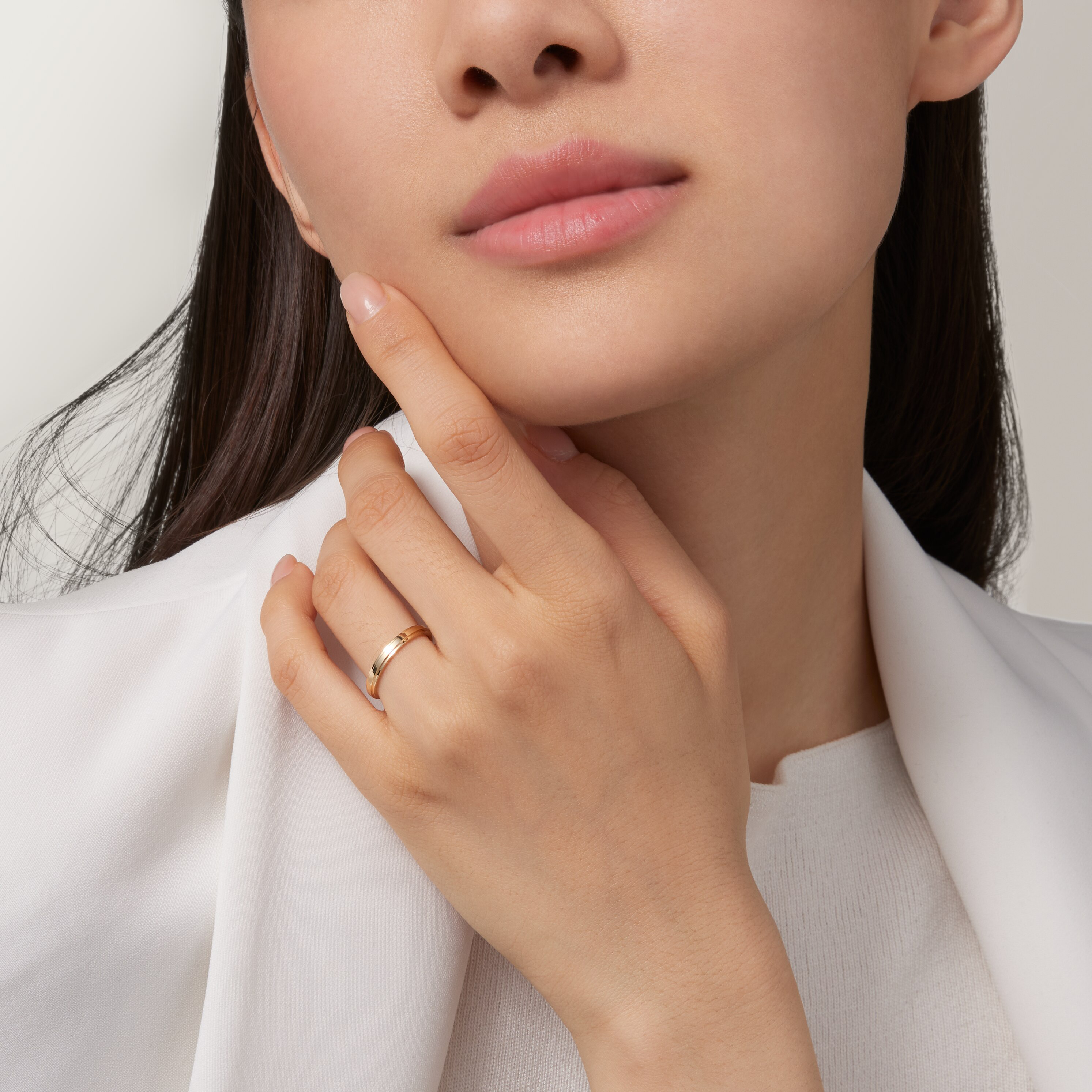 까르띠에 다무르 웨딩 링, 폭 2.5mm