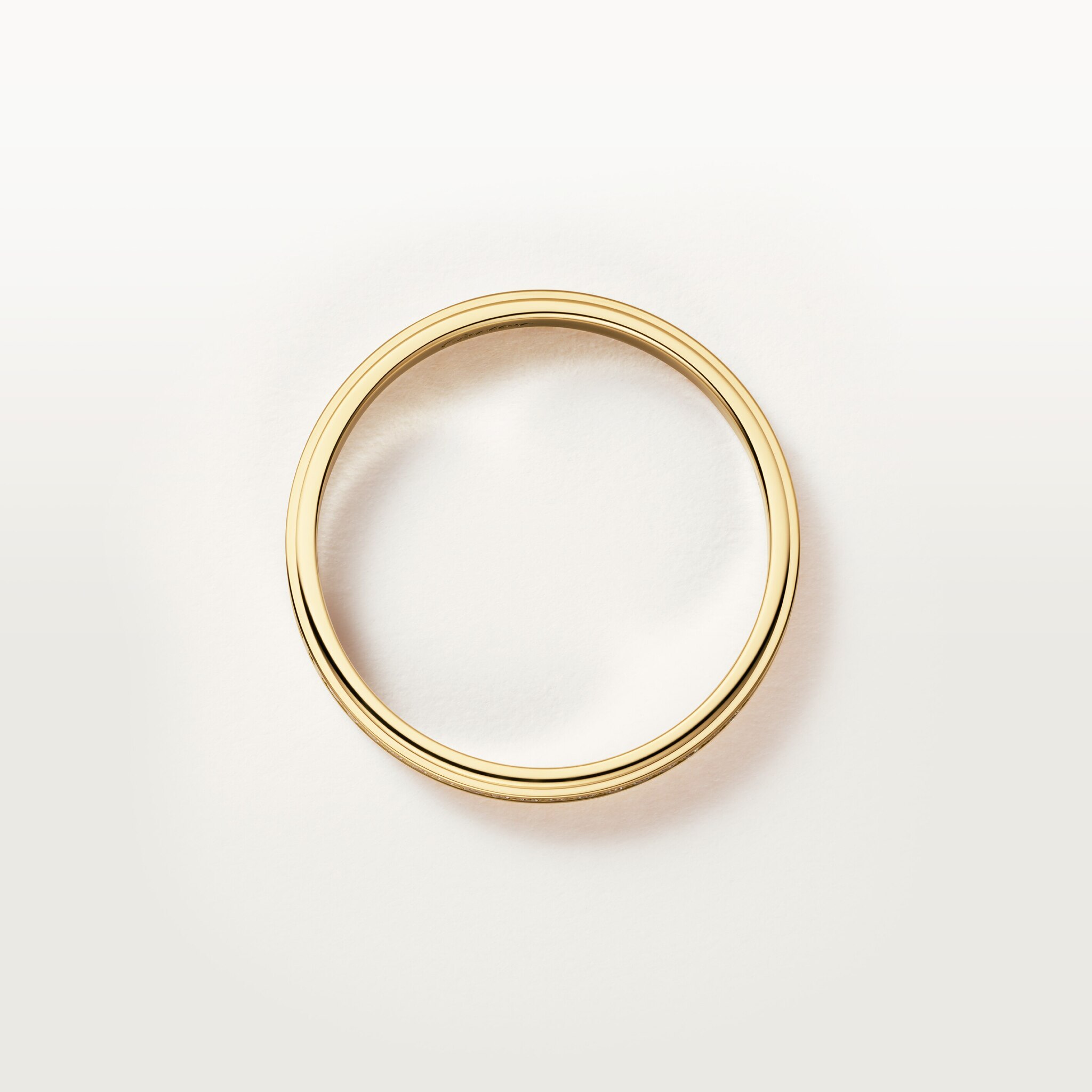 까르띠에 다무르 웨딩 링, 폭 2.3mm, 파베 세팅, 이미지 5