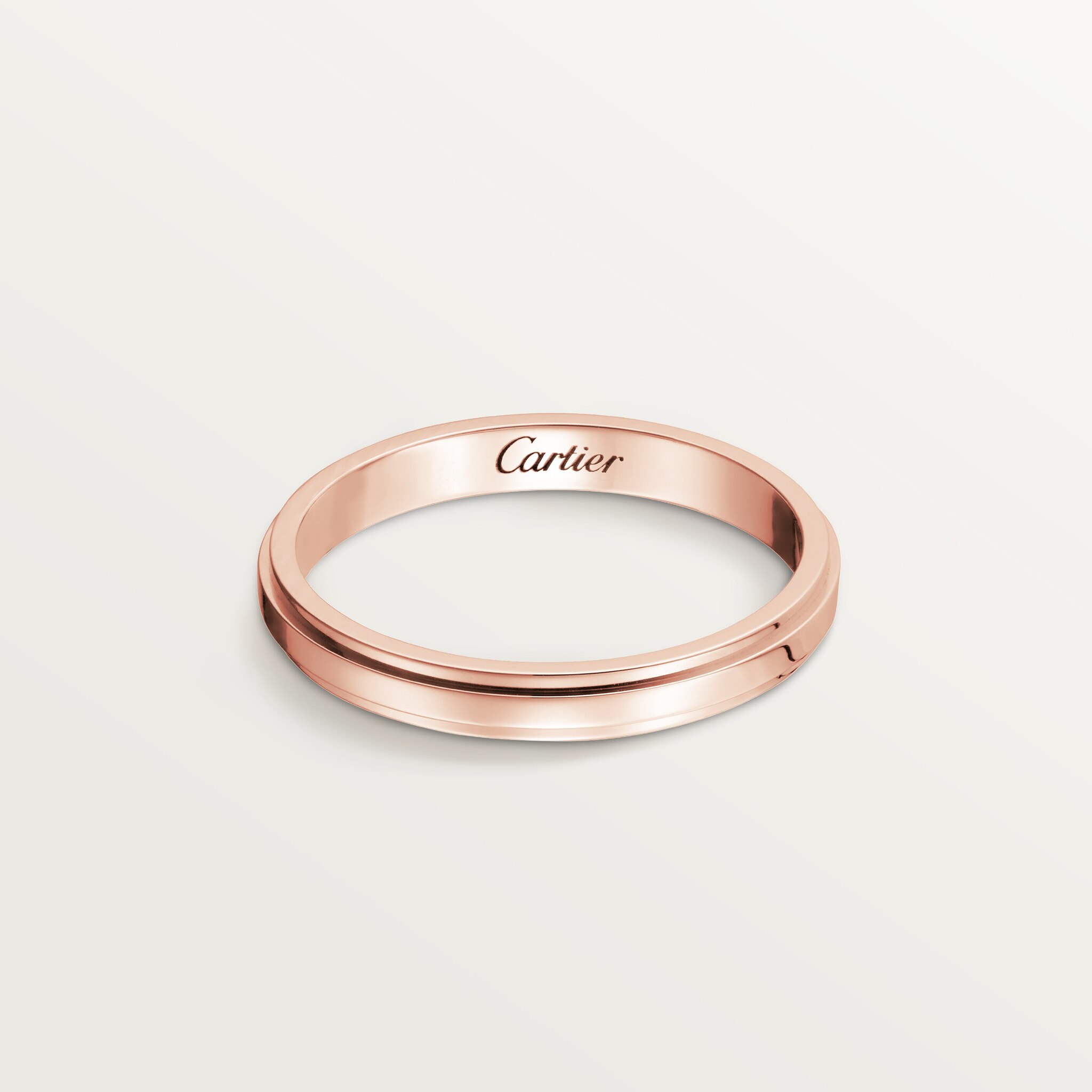 까르띠에 다무르 웨딩 링, 폭 2.5mm