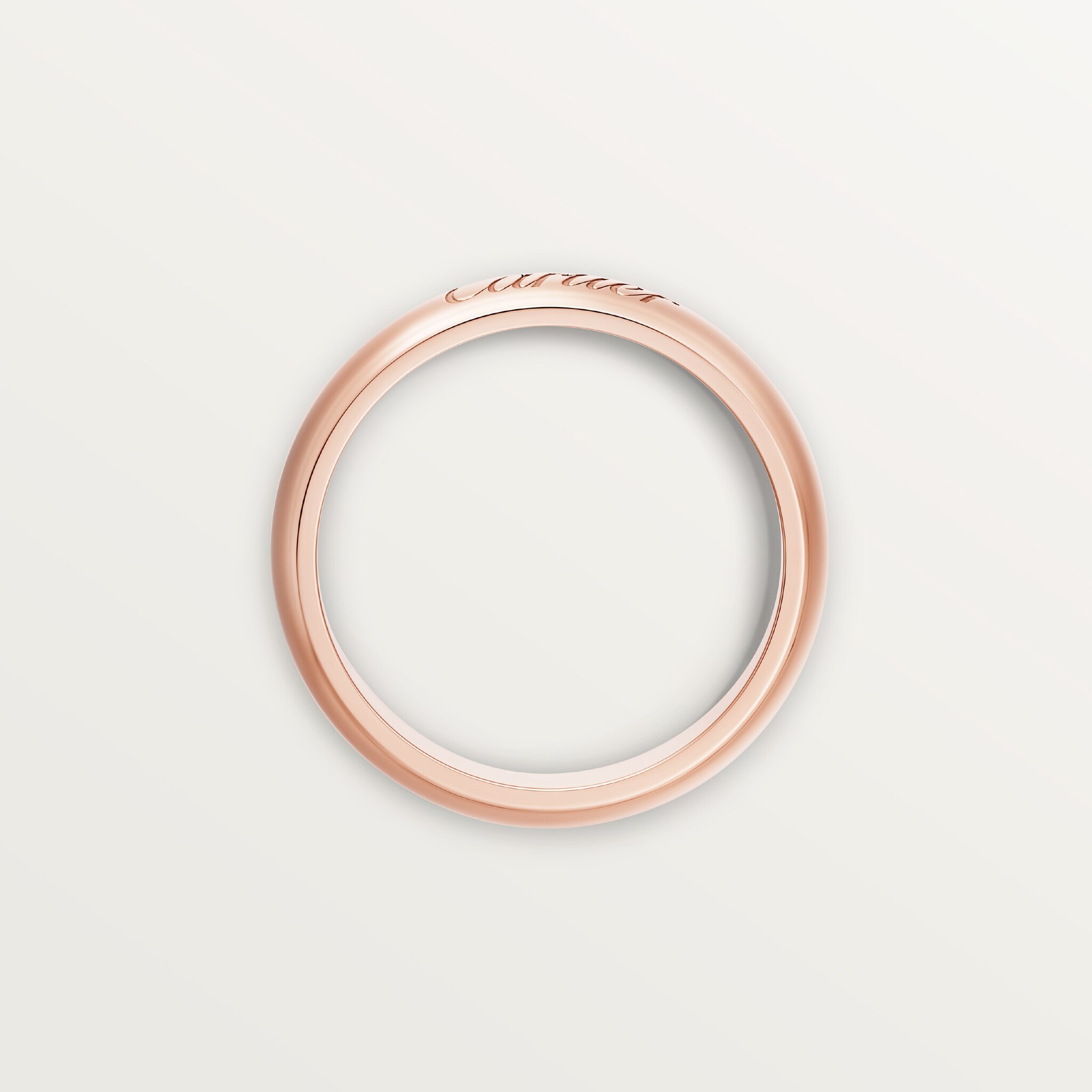 C 드 까르띠에 웨딩 링, 폭 4mm, 이미지 6