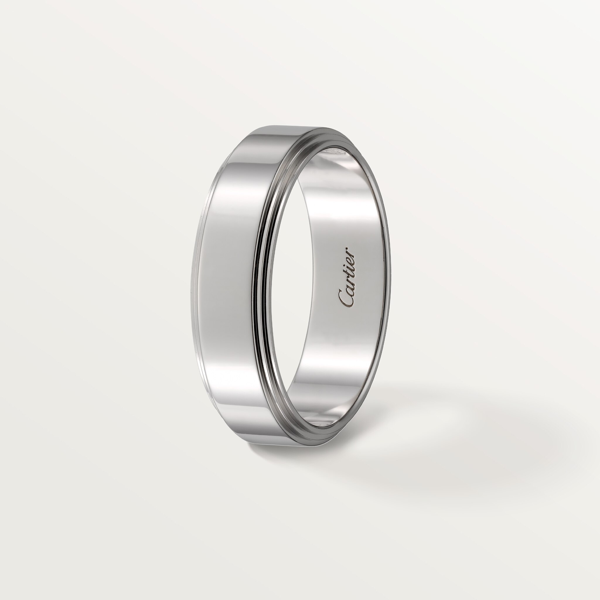 까르띠에 다무르 웨딩 링, 폭 6mm