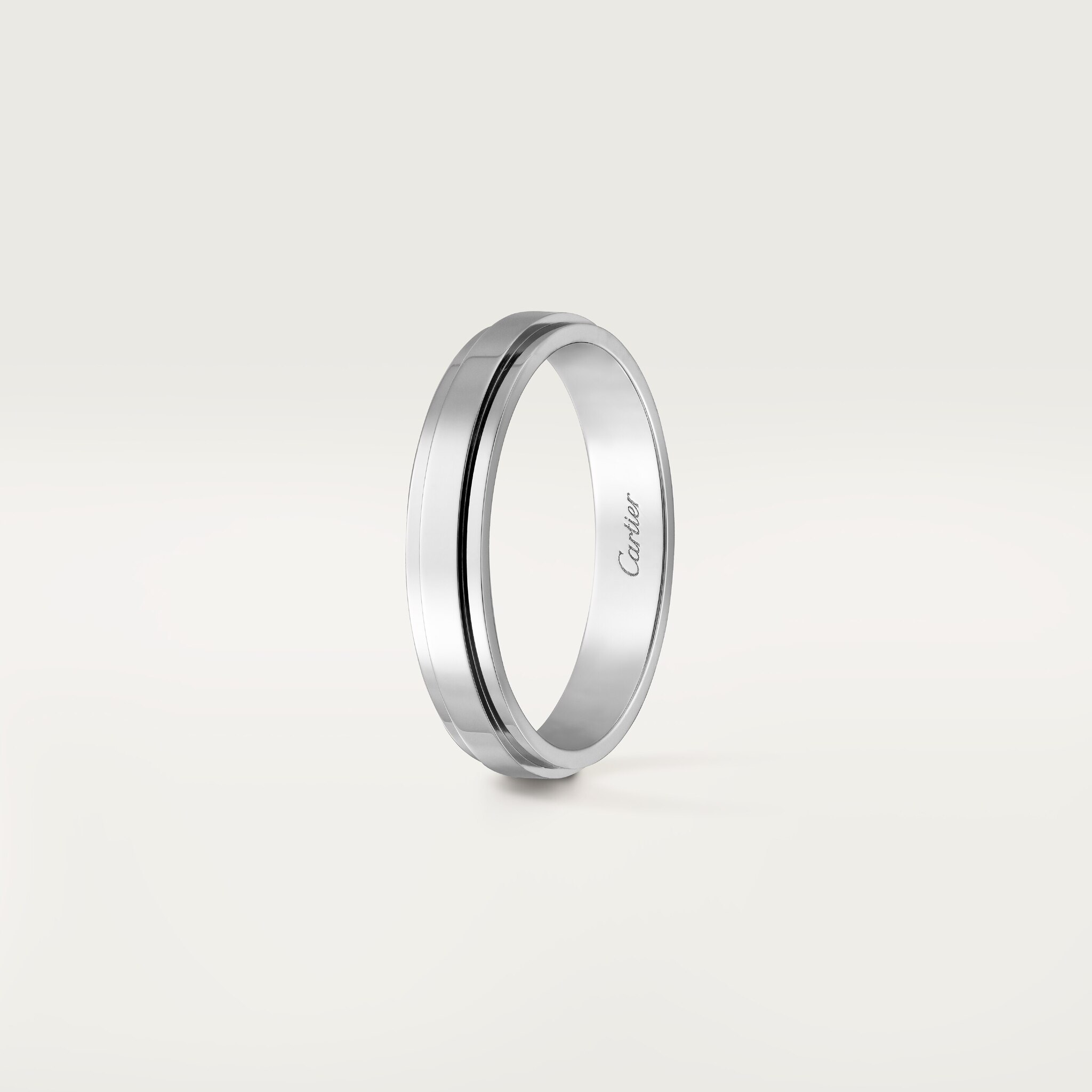 까르띠에 다무르 웨딩 링, 폭 3.5mm