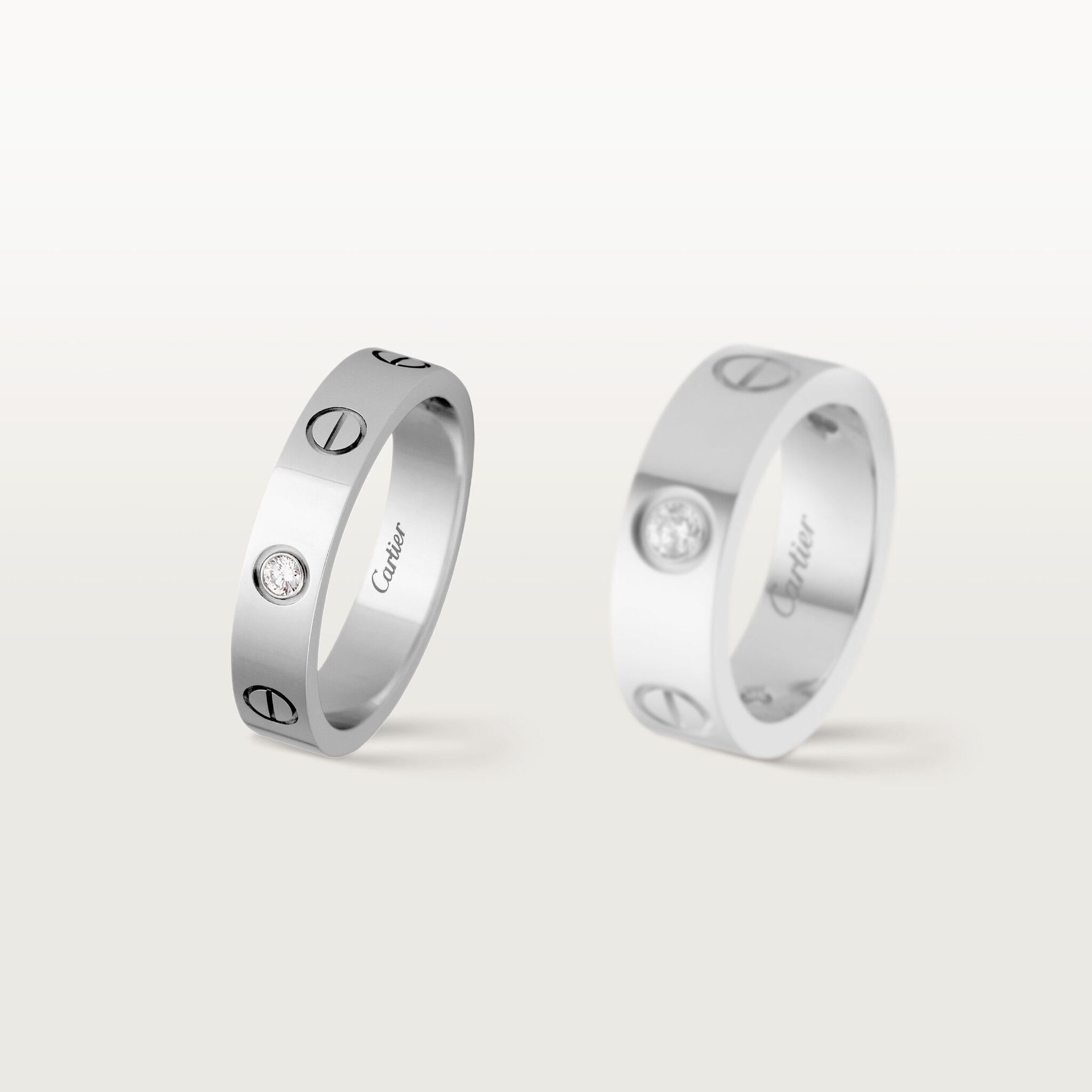 #LOVE# 링, 스몰(small) 모델, 다이아몬드 1개, 이미지 7