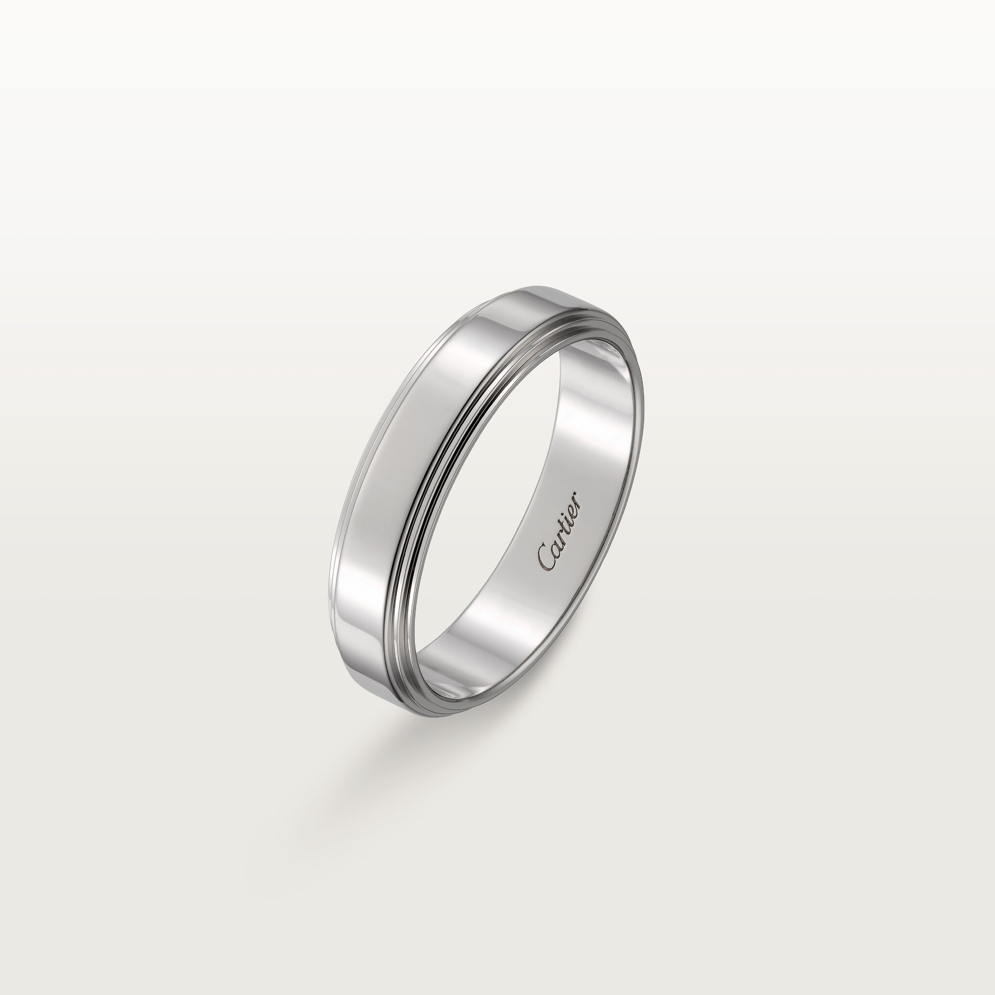 까르띠에 다무르 웨딩 링, 폭 5mm