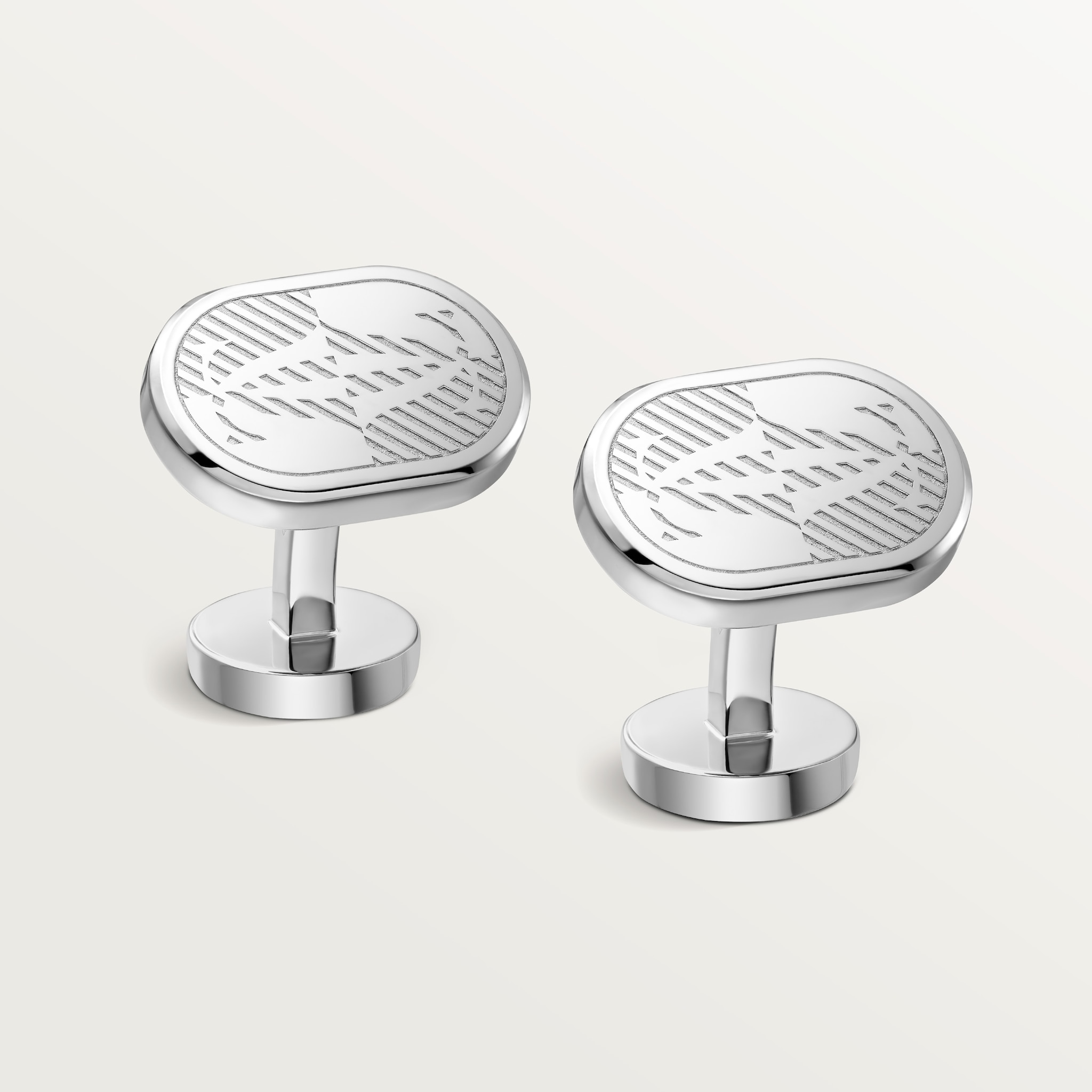 더블 C 드 까르띠에 커프링크스