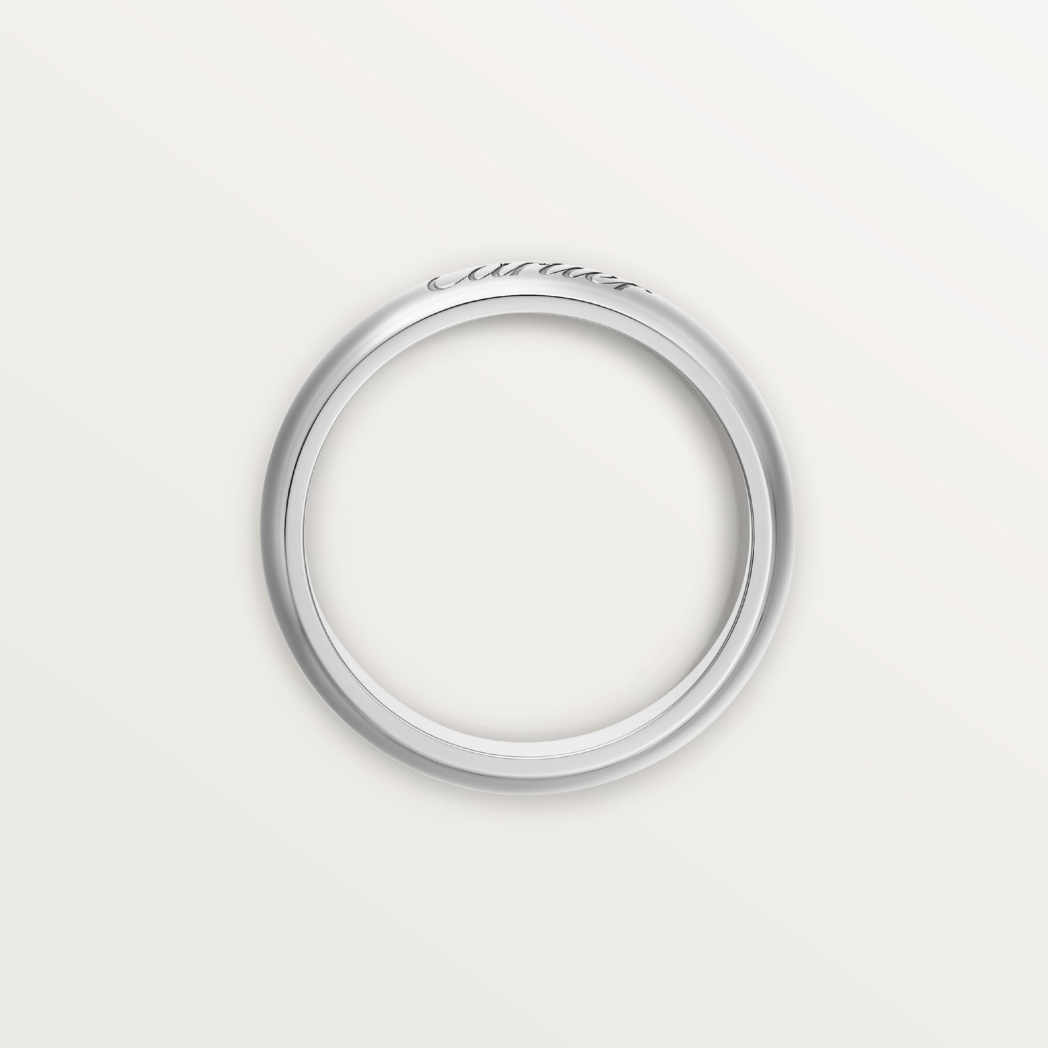 C 드 까르띠에 웨딩 링, 폭 4mm, 이미지 6