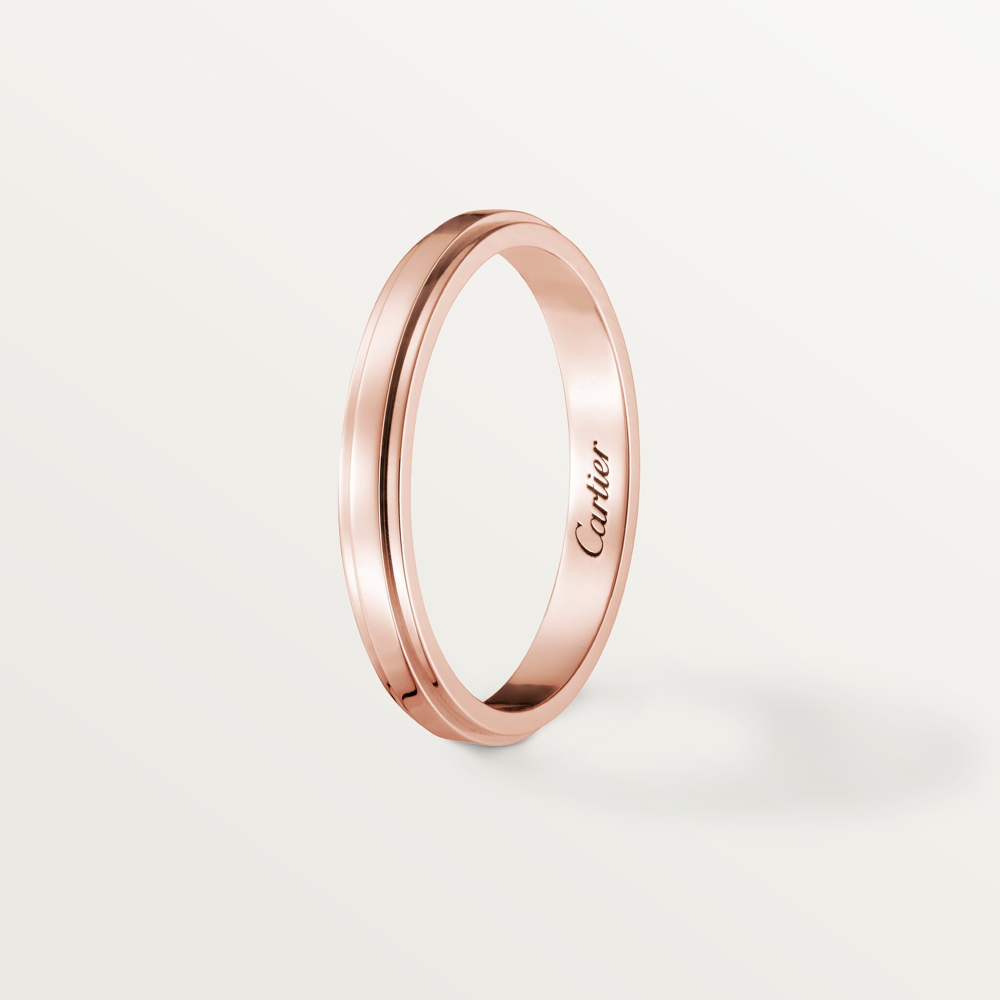 까르띠에 다무르 웨딩 링, 폭 2.5mm