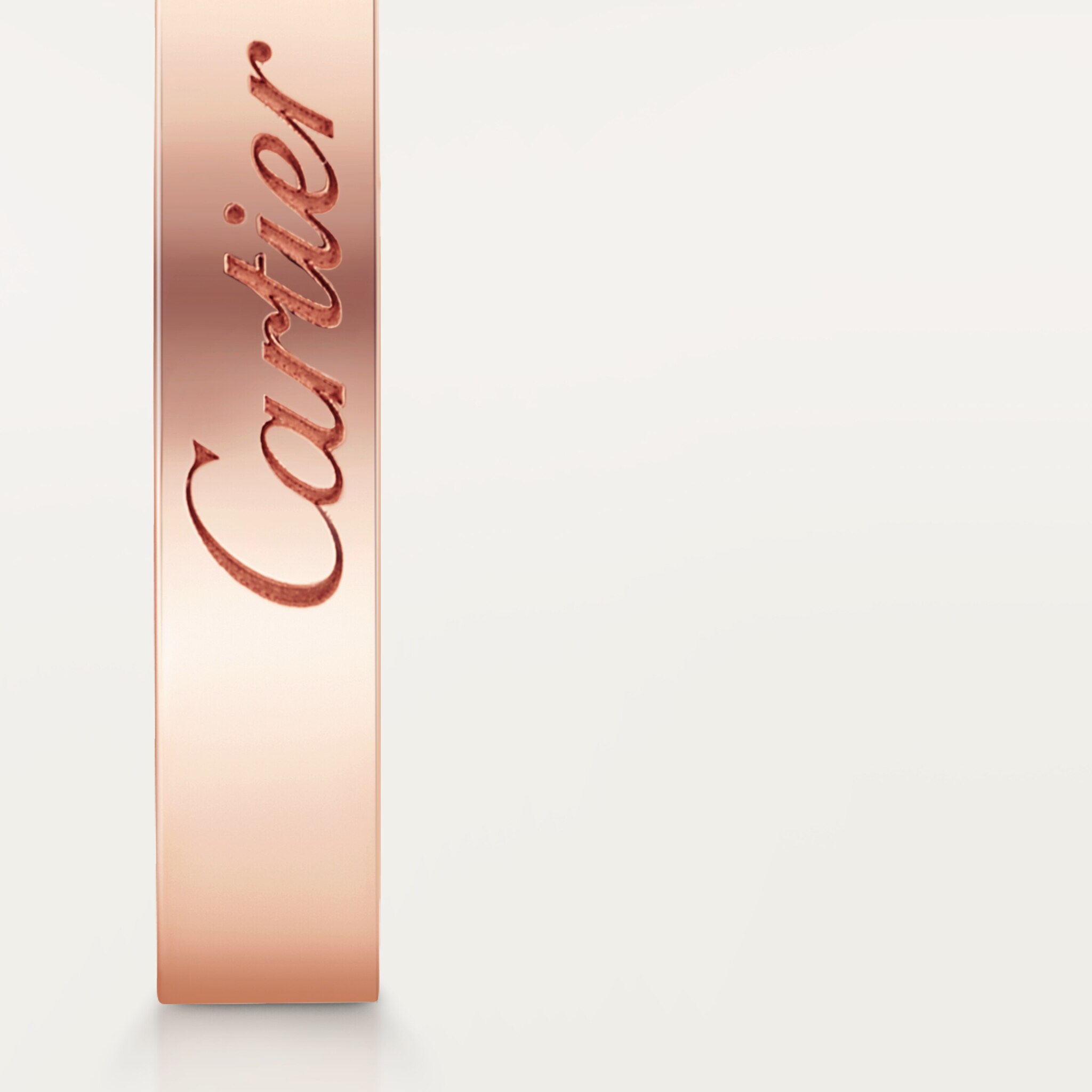 C 드 까르띠에 웨딩 링, 폭 4mm