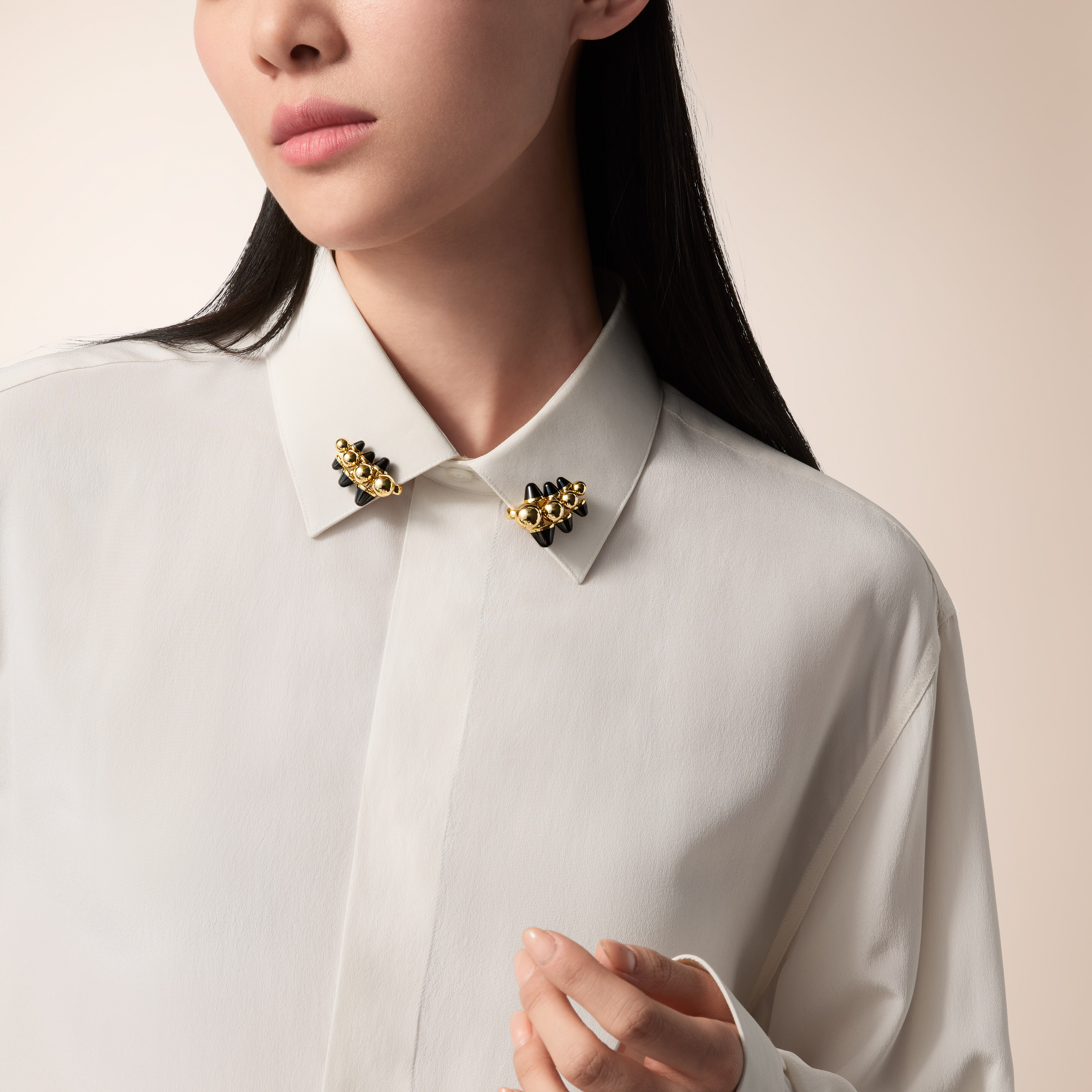 클래쉬 드 까르띠에 이어링, 엑스트라 라지(extra-large) 모델, 오닉스, 멀티웨어