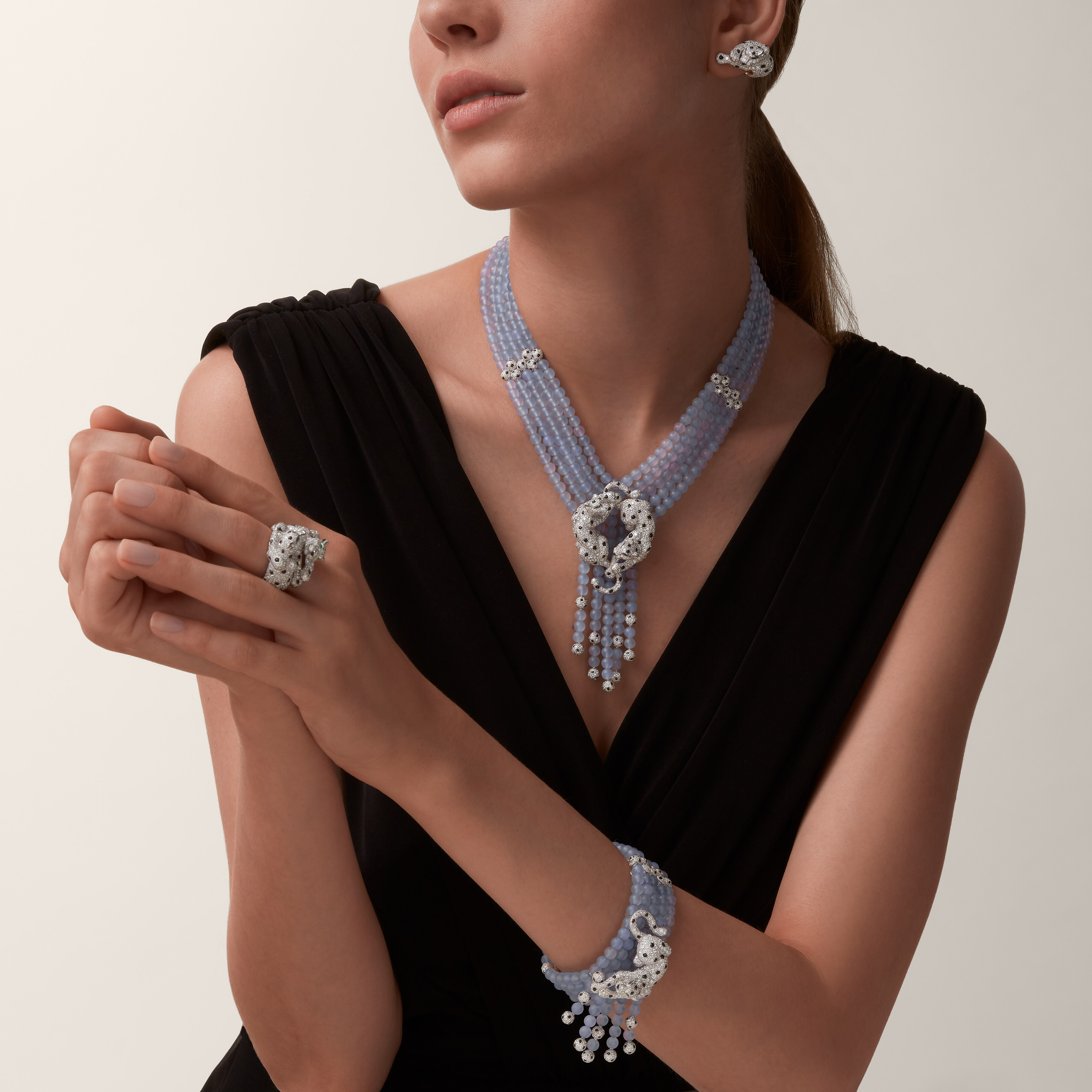 팬더 드 까르띠에 네크리스
