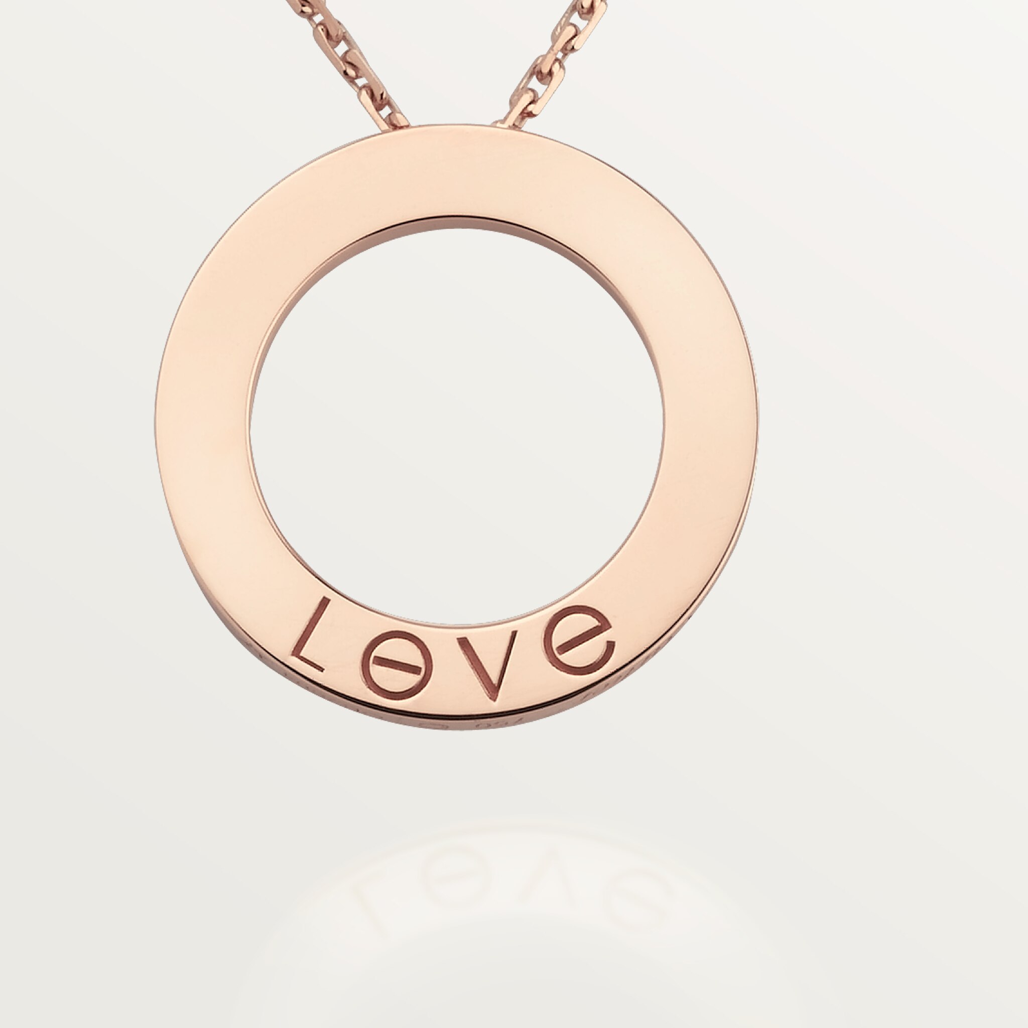 LOVE  펜던트, 다이아몬드 3개, 이미지 8