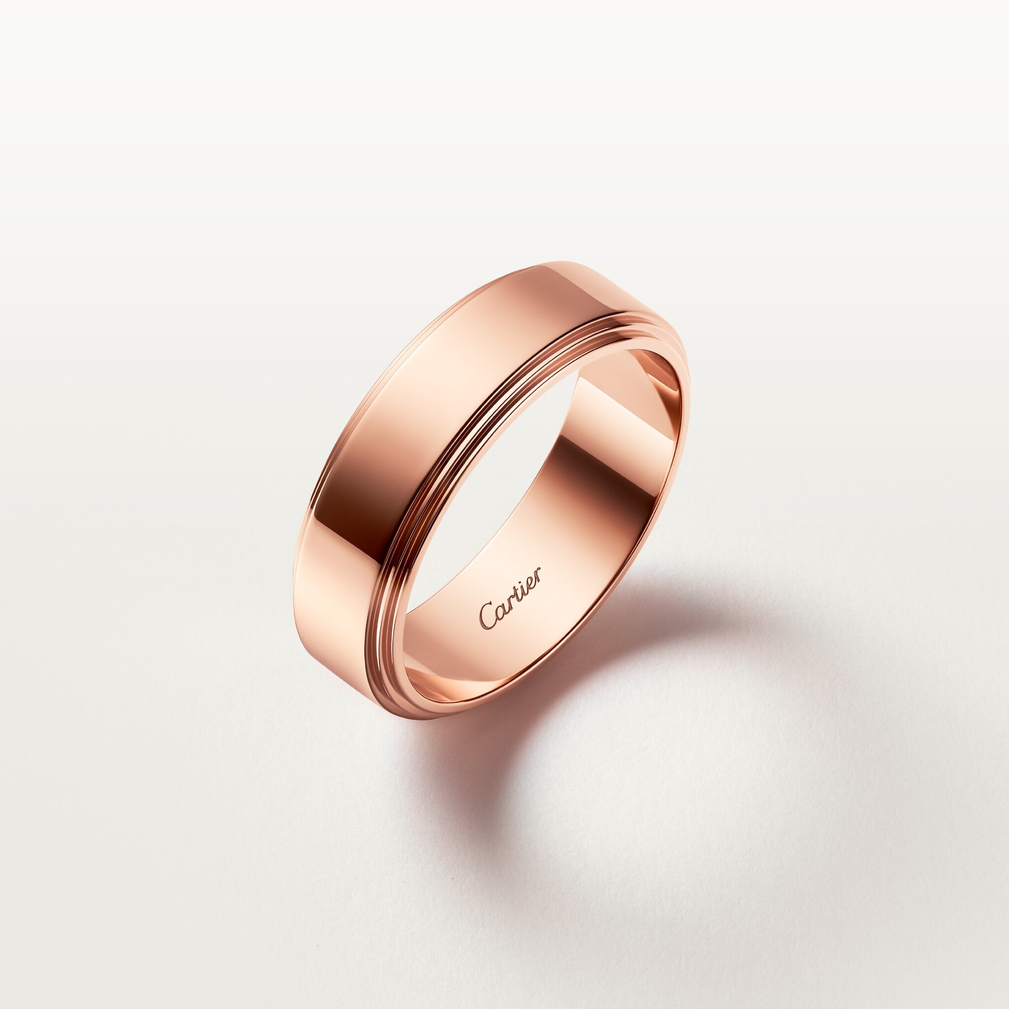 까르띠에 다무르 웨딩 링, 폭 6mm