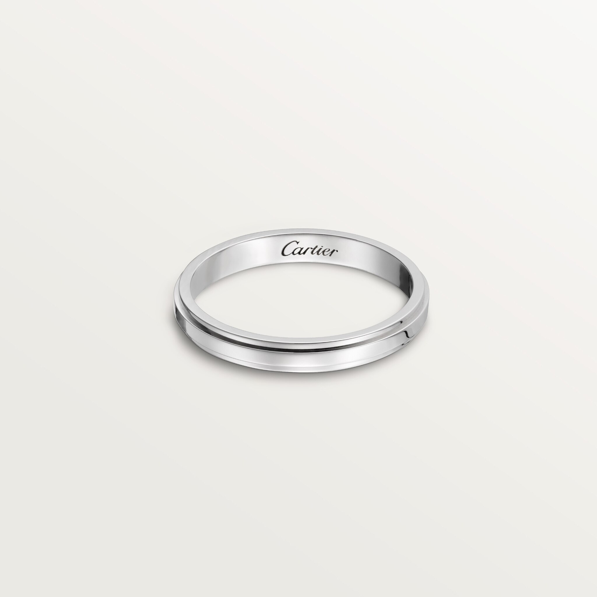 까르띠에 다무르 웨딩 링, 폭 2.5mm