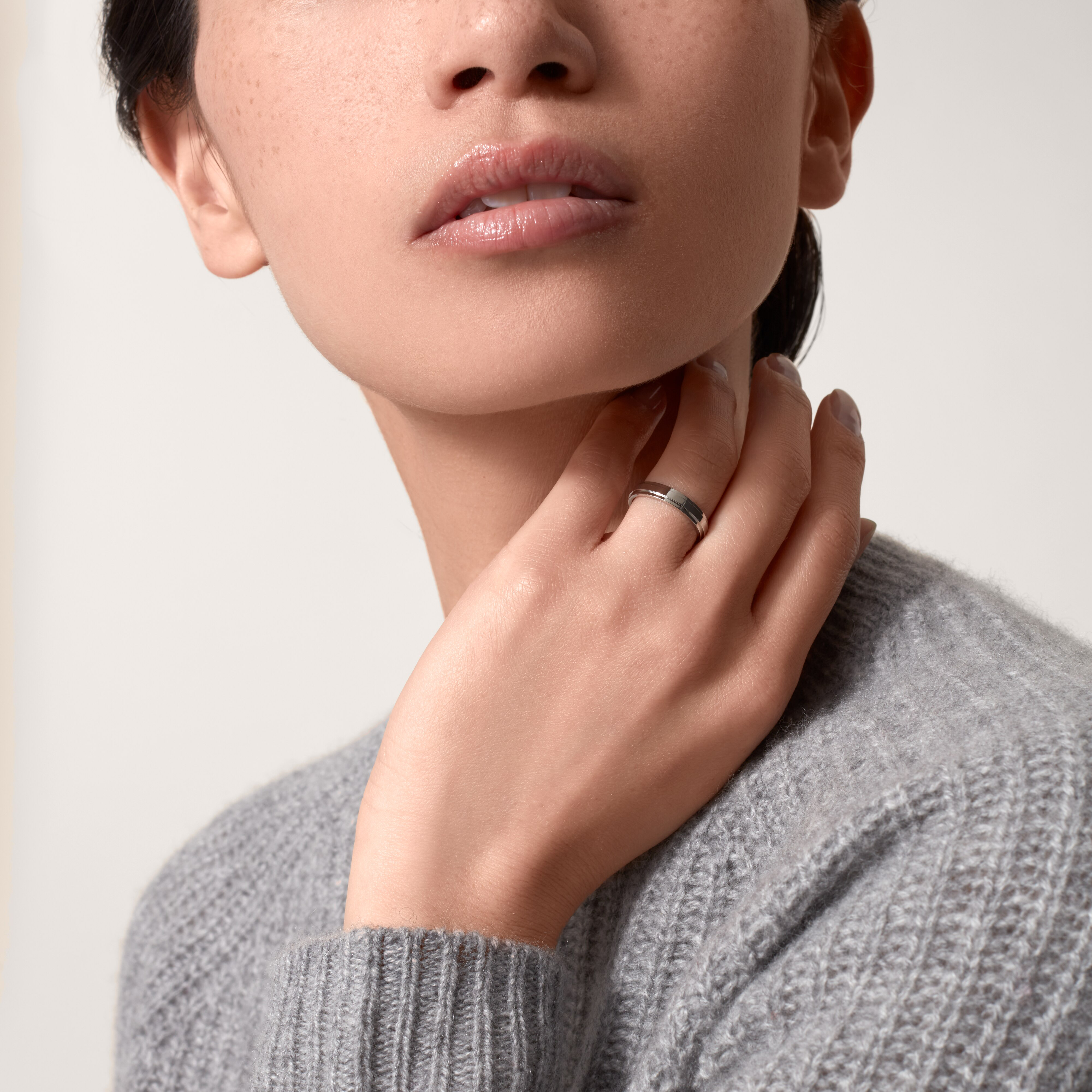 까르띠에 다무르 웨딩 링, 폭 3.5mm