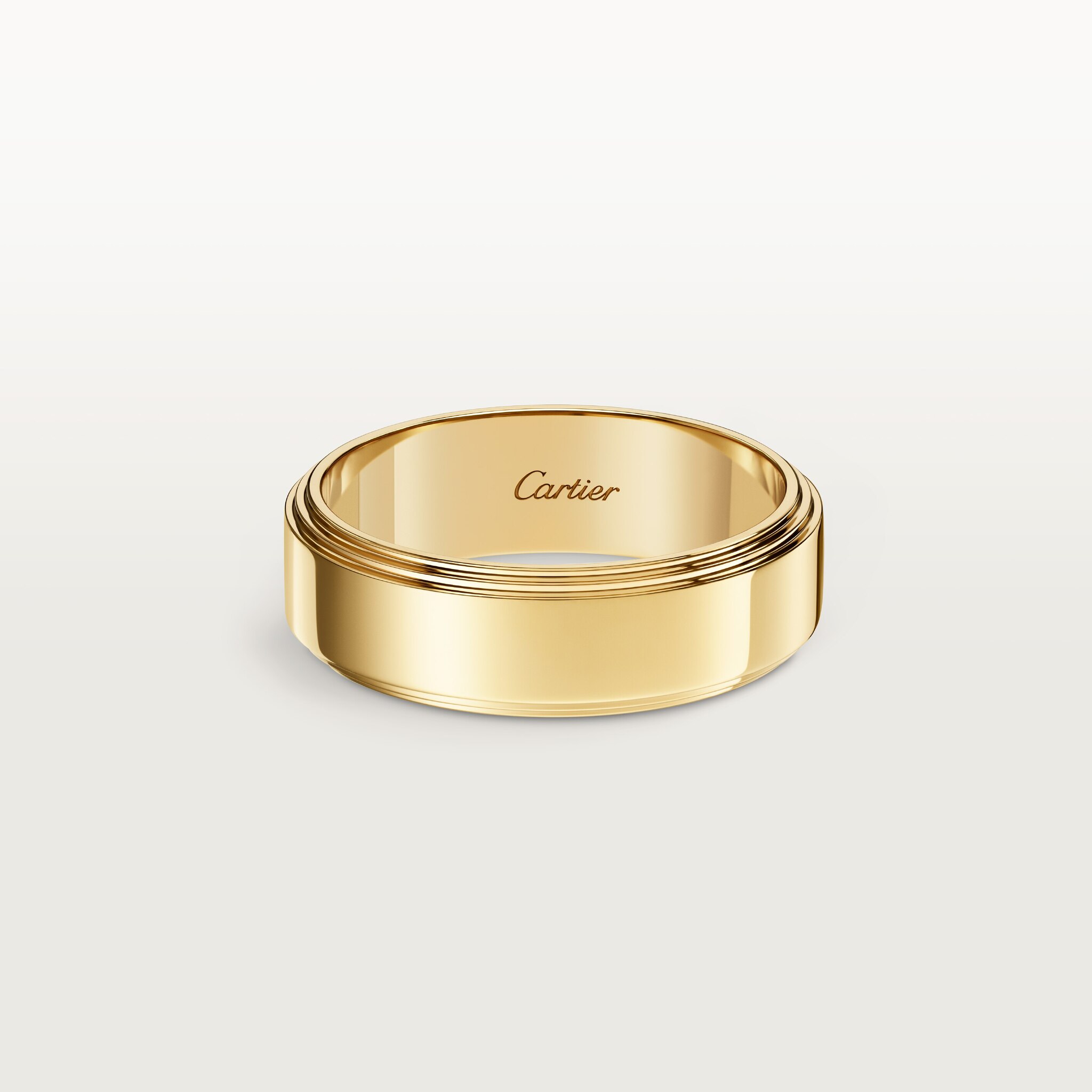 까르띠에 다무르 웨딩 링, 폭 6mm