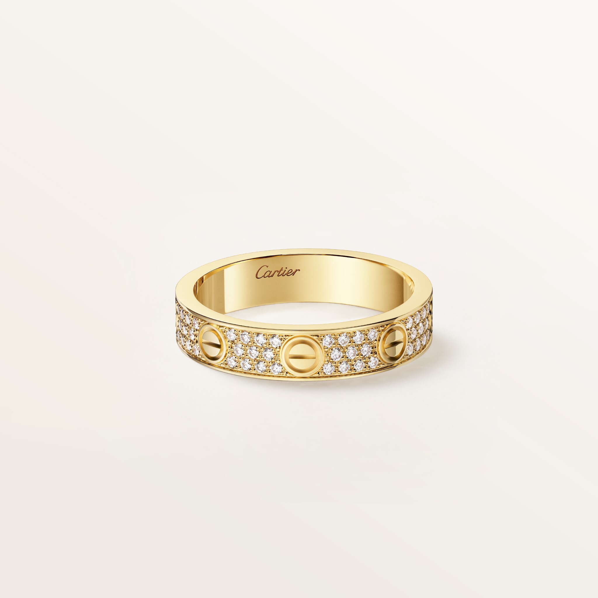 #LOVE# 링, 스몰(small) 모델, 파베 세팅