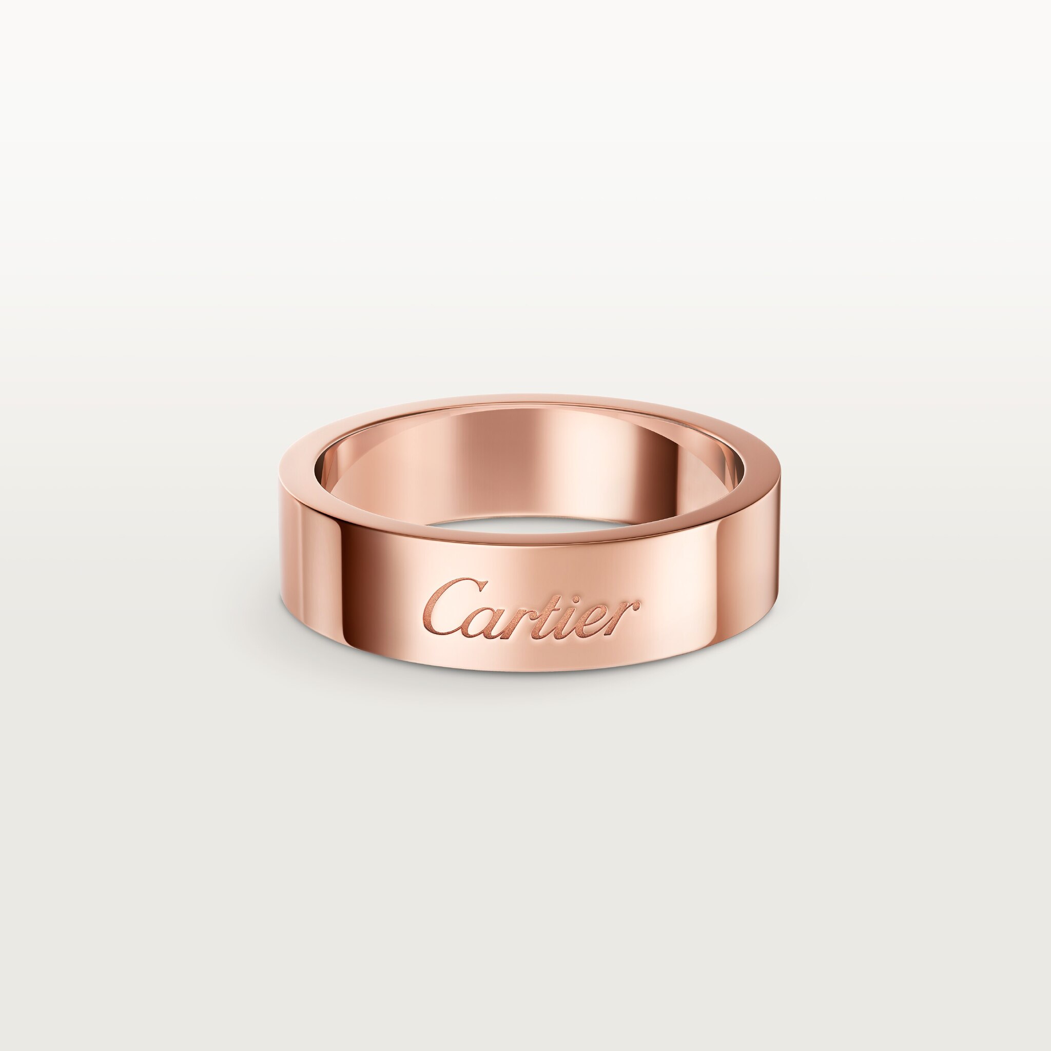 C 드 까르띠에 웨딩 링, 폭 5mm