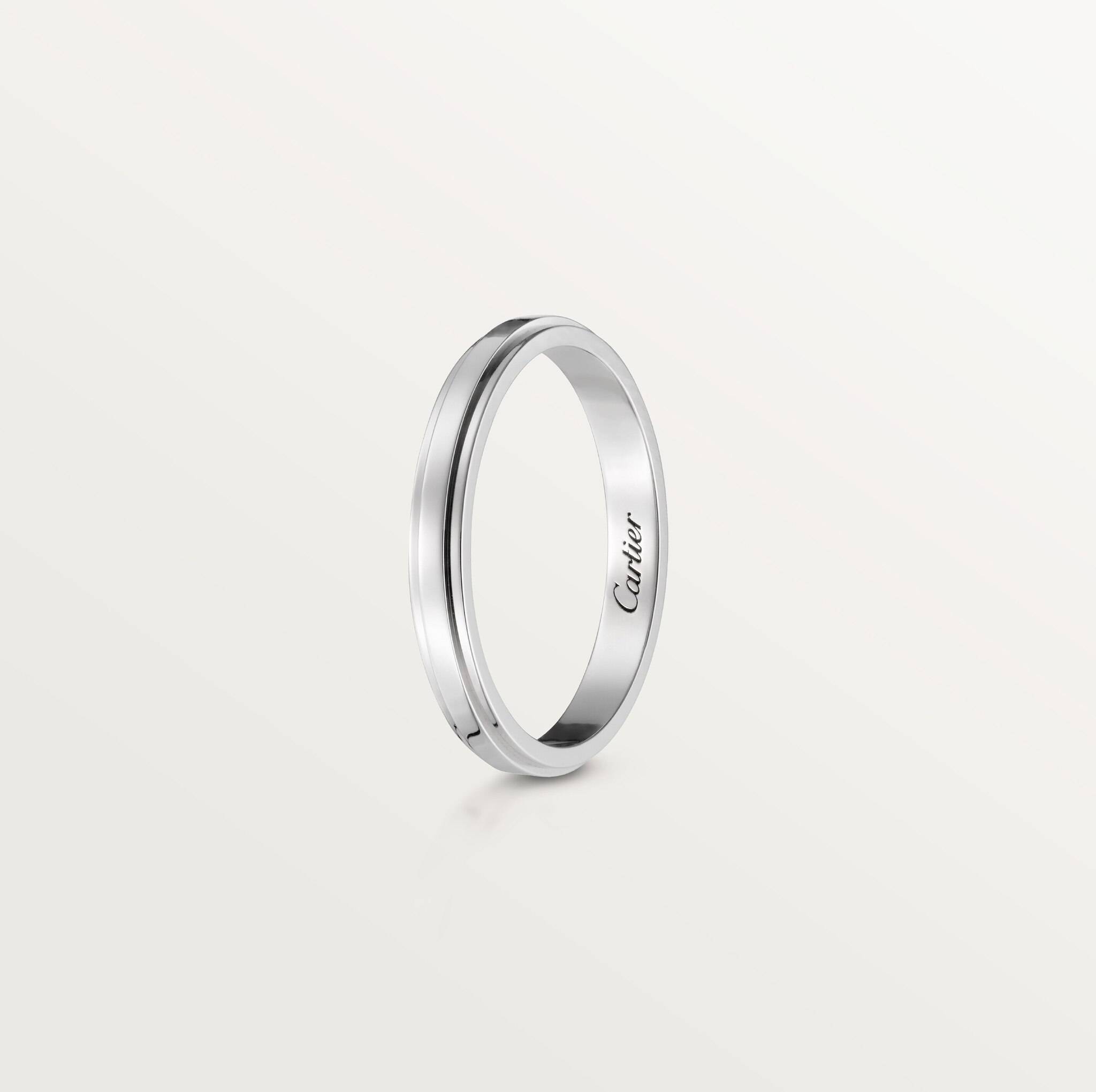 까르띠에 다무르 웨딩 링, 폭 2.5mm